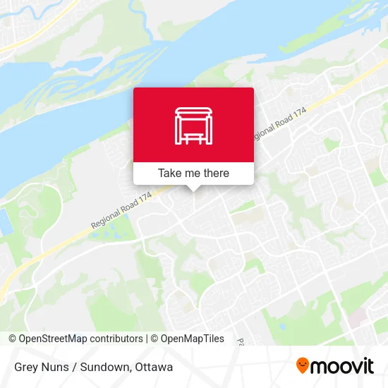 Grey Nuns / Sundown map