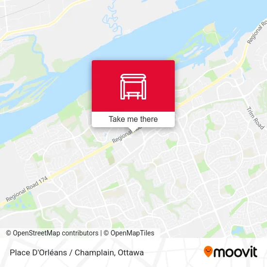 Place D'Orléans / Champlain plan