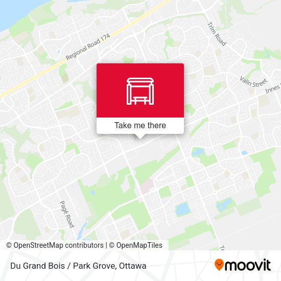 Du Grand Bois / Park Grove plan
