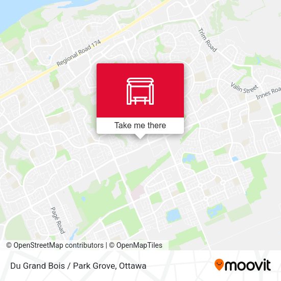 Du Grand Bois / Park Grove plan
