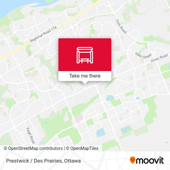 Prestwick / Des Prairies plan