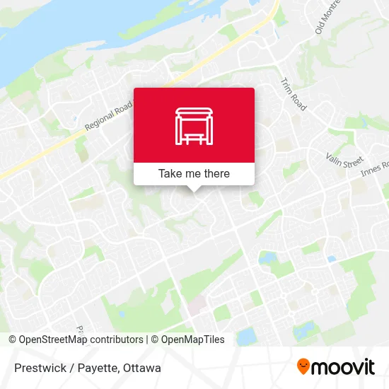 Prestwick / Payette map