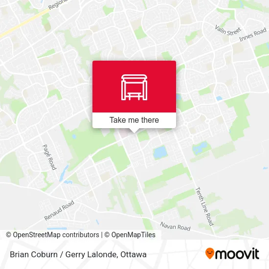 Brian Coburn / Gerry Lalonde map