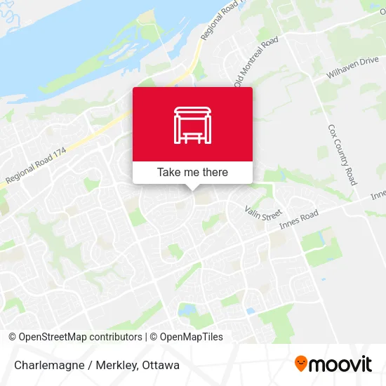 Charlemagne / Merkley map