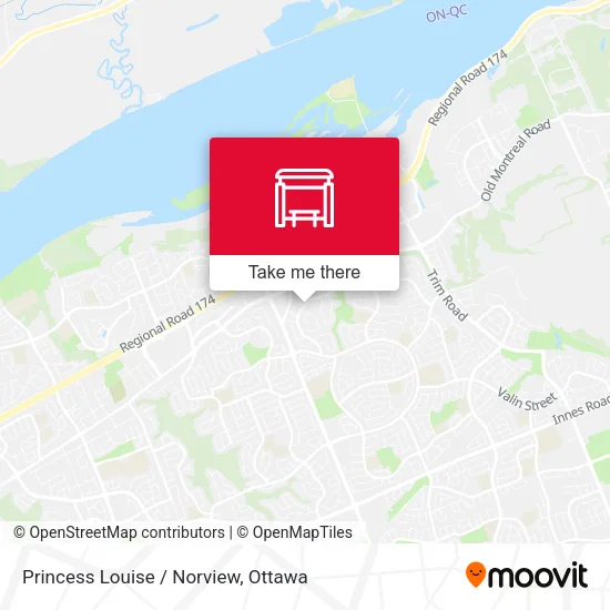 Princess Louise / Norview map