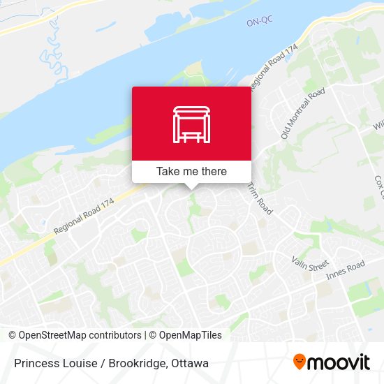 Princess Louise / Brookridge map