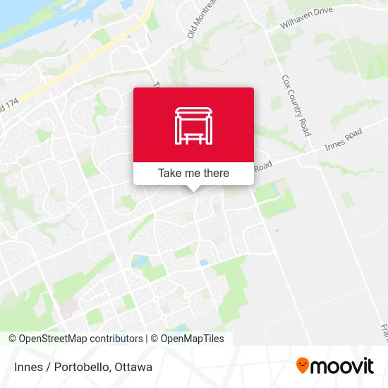 Innes / Portobello map