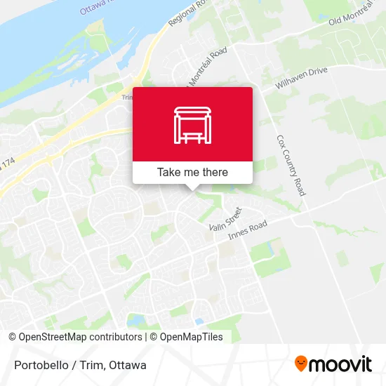 Portobello / Trim map