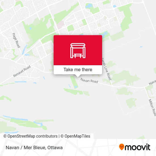 Navan / Mer Bleue map