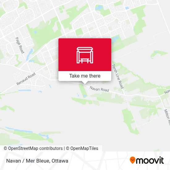 Navan / Mer Bleue map