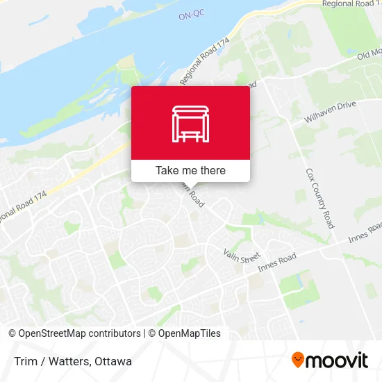 Trim / Watters map
