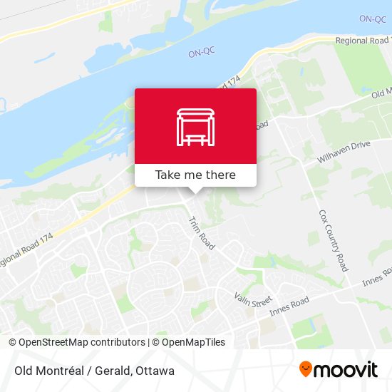 Old Montréal / Gerald map