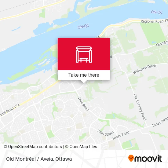 Old Montréal / Aveia map