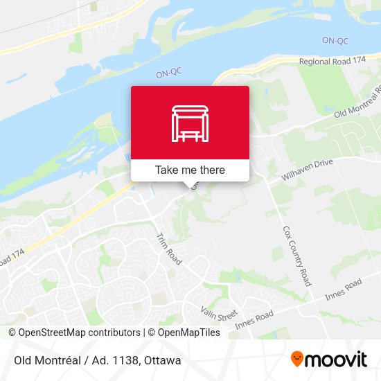 Old Montréal / Ad. 1138 map