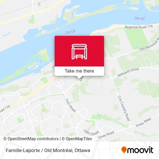 Famille-Laporte / Old Montréal map