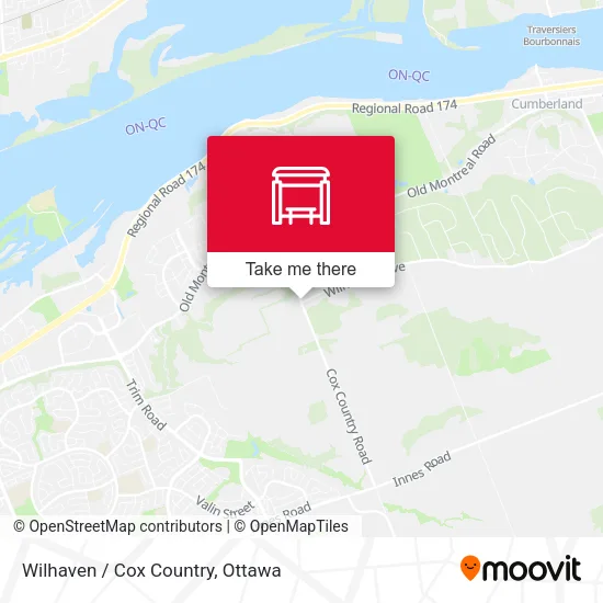 Wilhaven / Cox Country map
