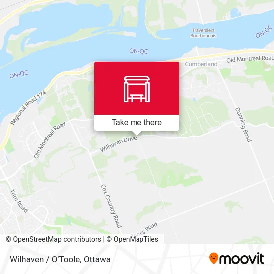 Wilhaven / O'Toole map