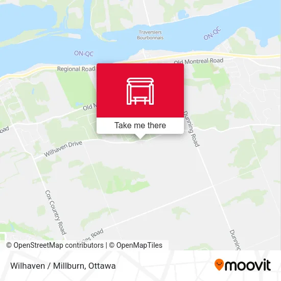 Wilhaven / Millburn map