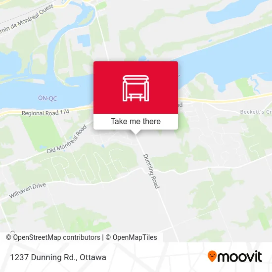 1237 Dunning Rd. map