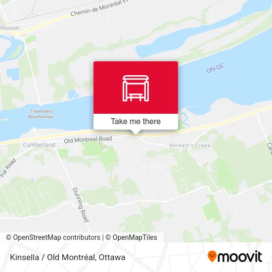 Kinsella / Old Montréal map