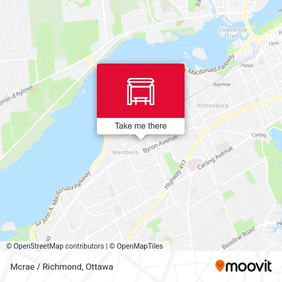 Mcrae / Richmond map