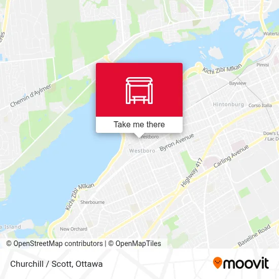 Churchill / Scott map