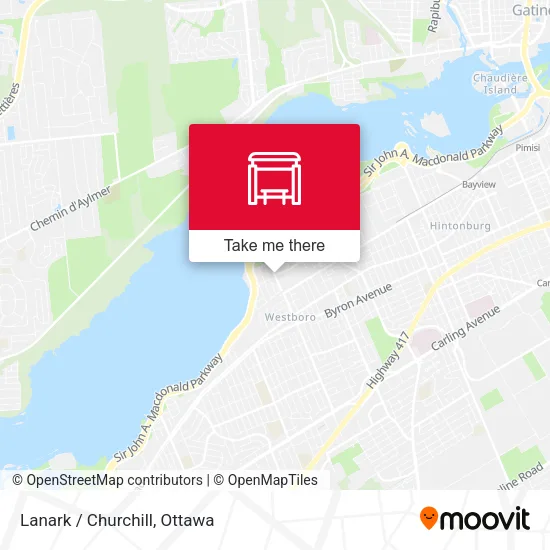 Lanark / Churchill map