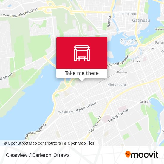 Clearview / Carleton map