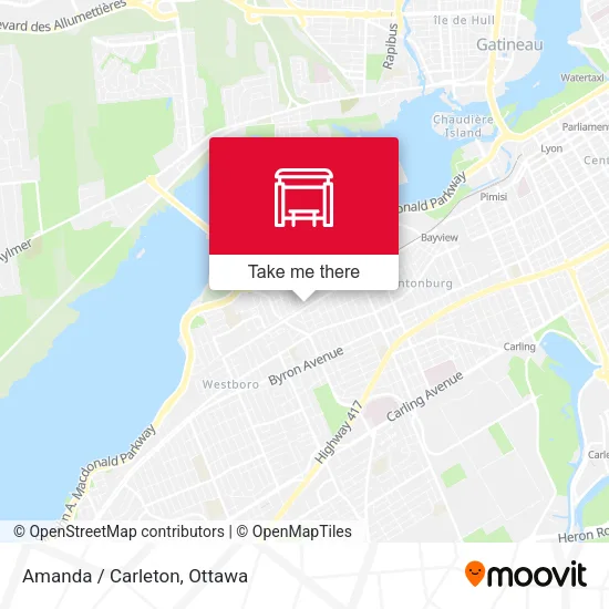 Amanda / Carleton map