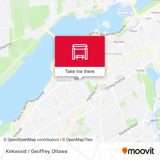 Kirkwood / Geoffrey map