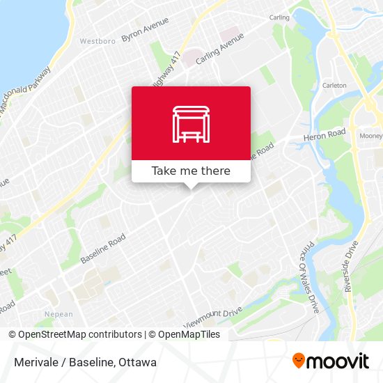 Merivale / Baseline map