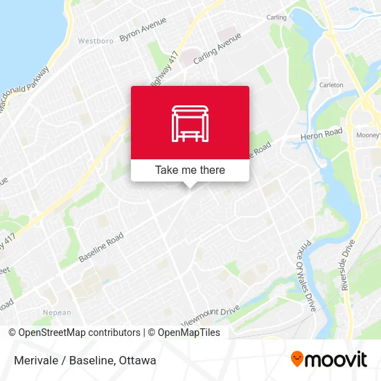 Merivale / Baseline map