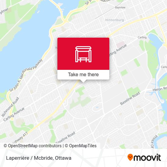 Laperrière / Mcbride map