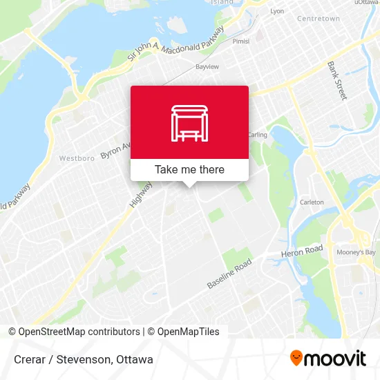 Crerar / Stevenson map