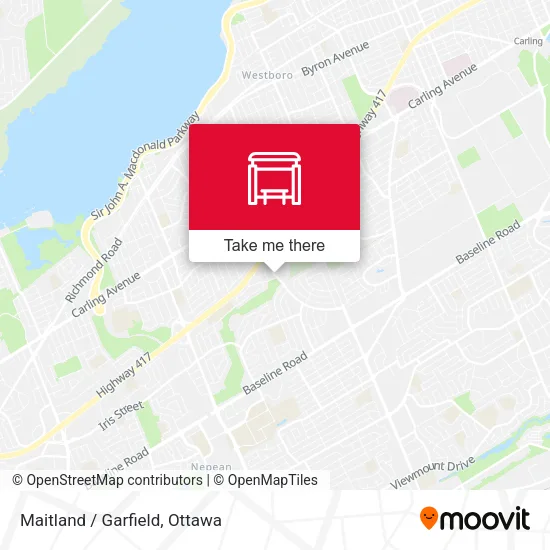 Maitland / Garfield map