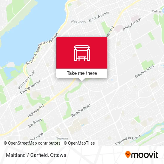 Maitland / Garfield map