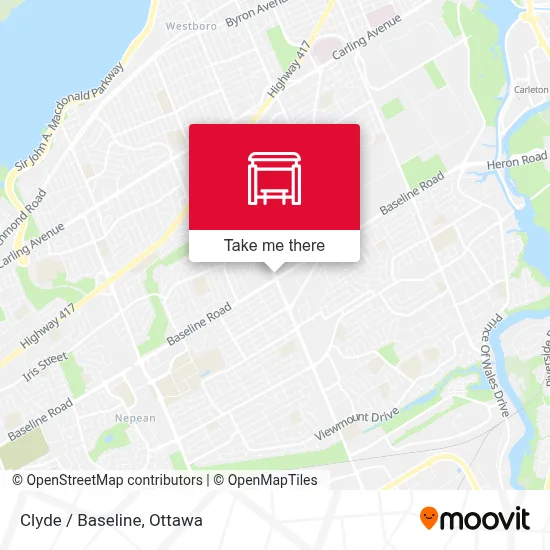 Clyde / Baseline map