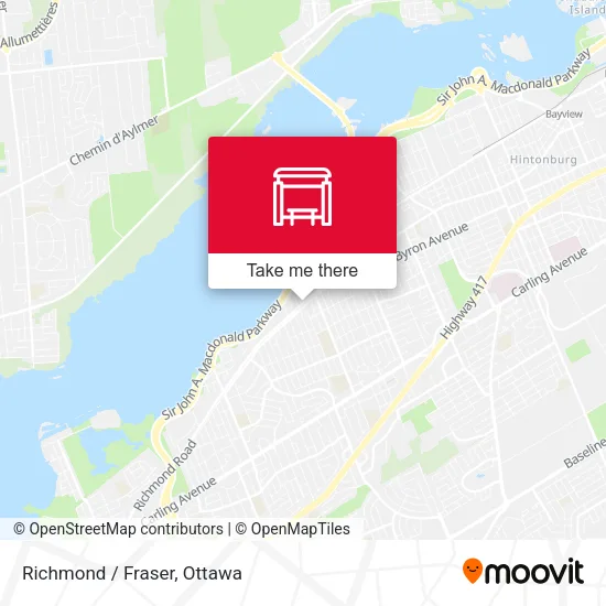 Richmond / Fraser map