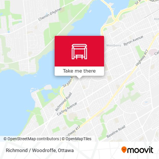 Richmond / Woodroffe map