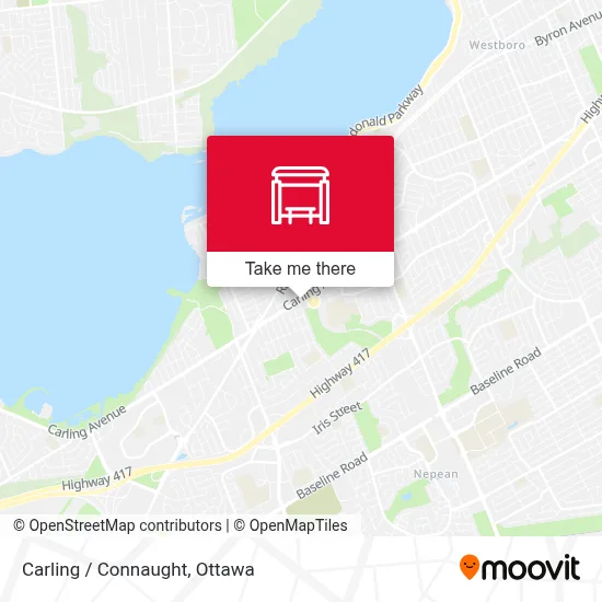 Carling / Connaught map