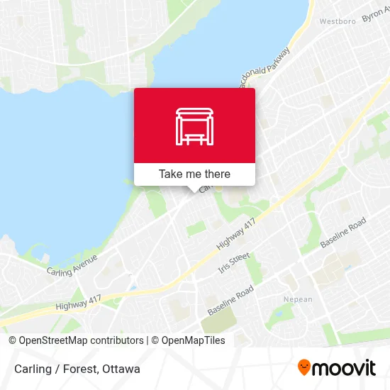 Carling / Forest map