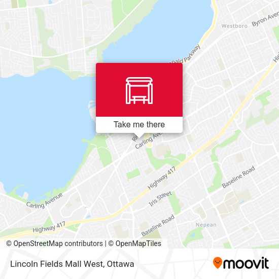 Lincoln Fields Mall West plan