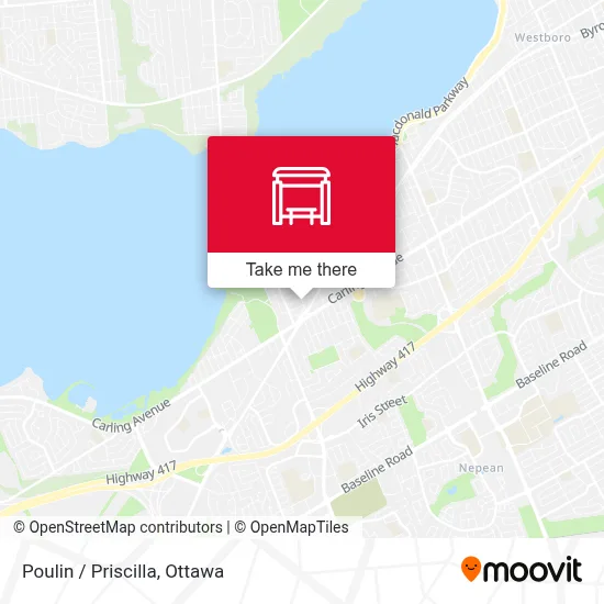 Poulin / Priscilla map