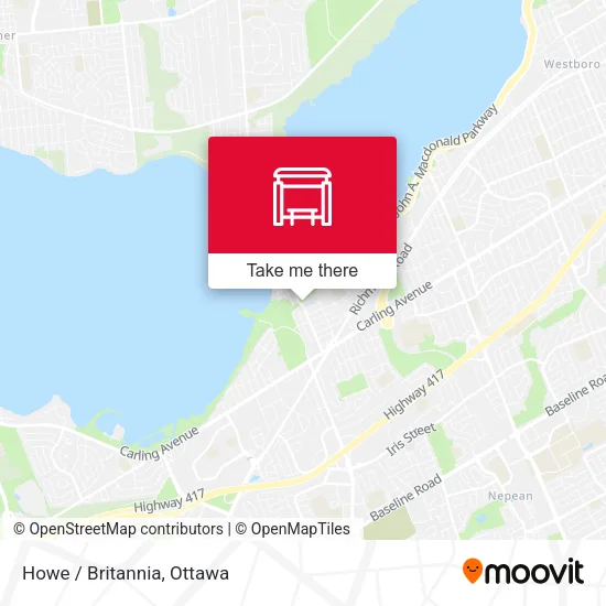 Howe / Britannia map