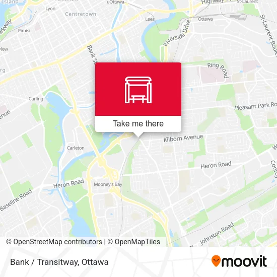 Bank / Transitway map