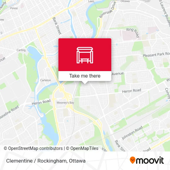 Clementine / Rockingham map
