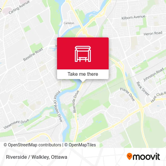 Riverside / Walkley map