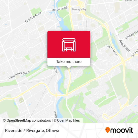 Riverside / Rivergate map