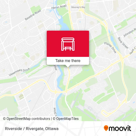 Riverside / Rivergate map