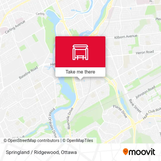 Springland / Ridgewood map